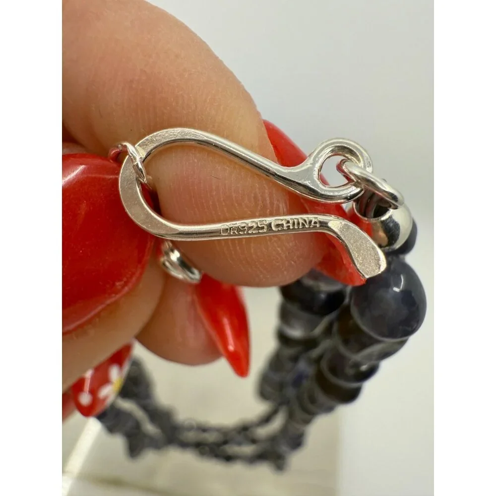 Jay‎ King Womens Lolite Blue Beaded Adjustable 19